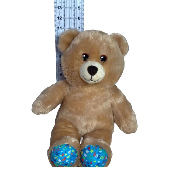 Build-A-Bear Happy Birthday Bear Plush 16" 2022 Stuffed Animal Celebration - Picture 3 of 8